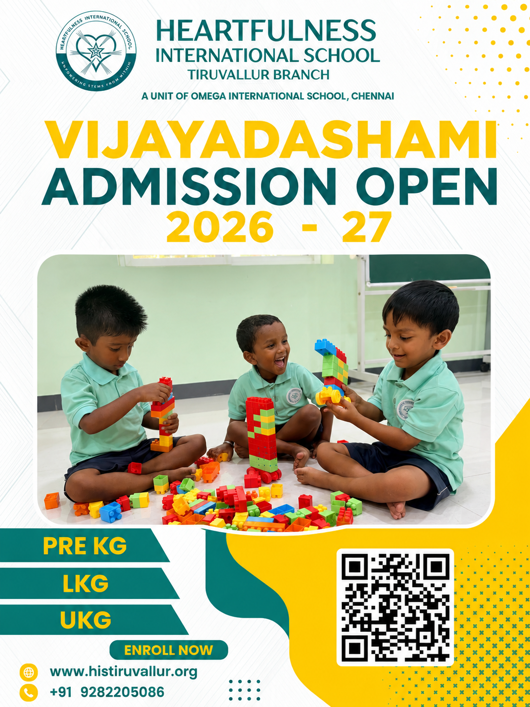 Heartfulness International School Admission 2026-2027